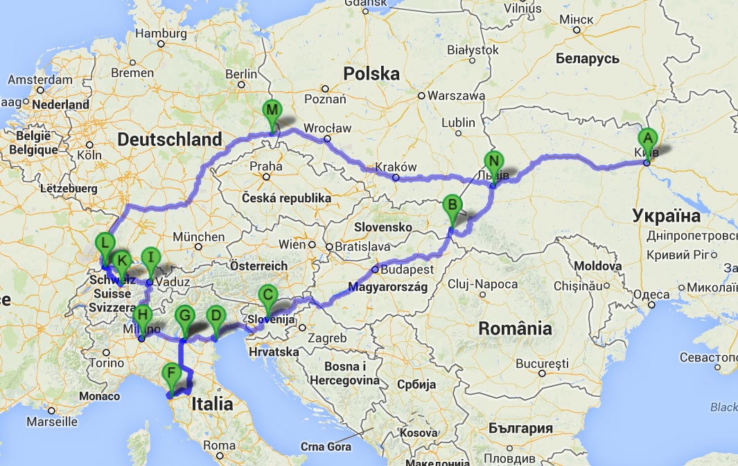 Москва италия. Маршрут Италия Словения. Маршрут Италия Москва. Словения маршруты на машине. Москва Словения расстояние.