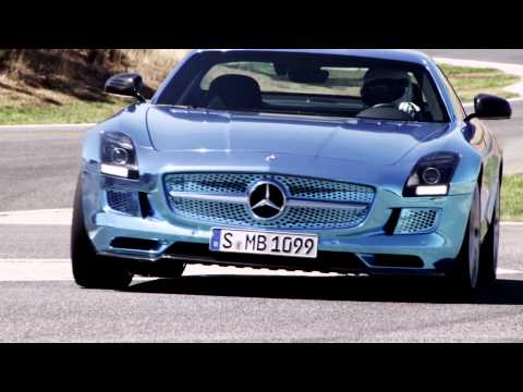 Most expensive electric cars - Mercedes SLS Electric Drive