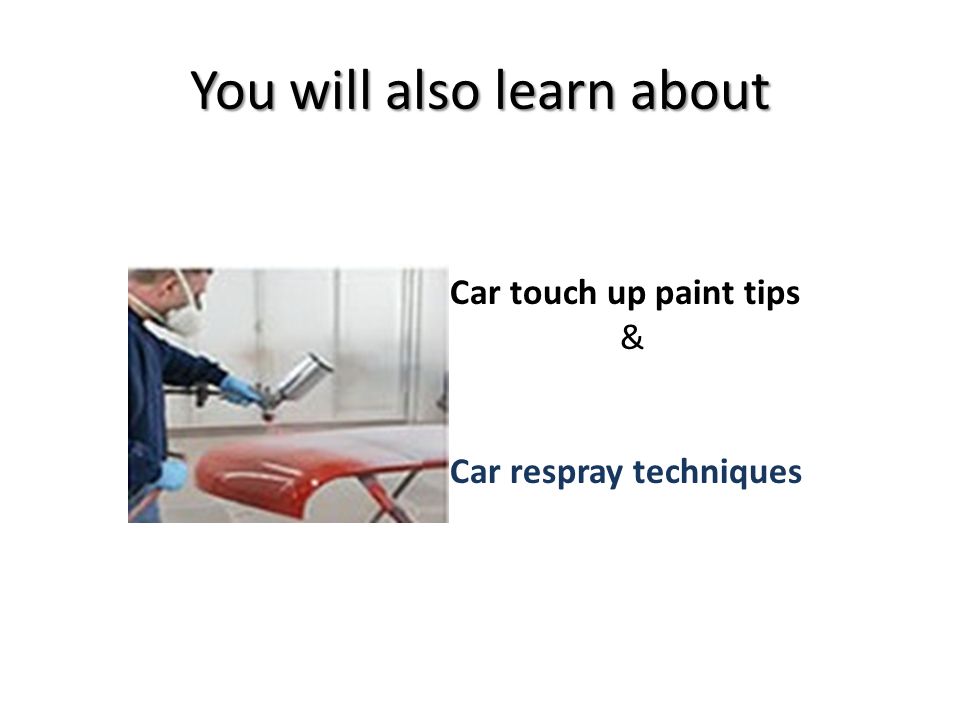 You Will Discover how to do · Inspection & Repair