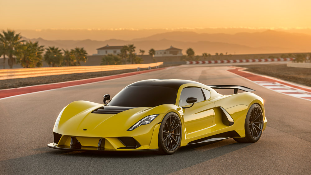 The Venom F5 from Hennessey Performance Engineering.