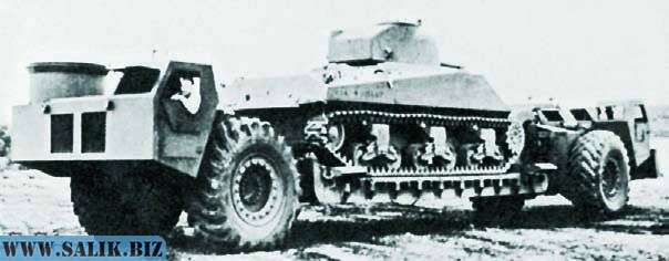 Танковый транспортер ЛеТурно Т4, 4×4, 1944 г.