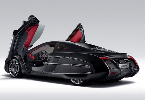 2012 McLaren X-1 Concept; top car design rating and specifications
