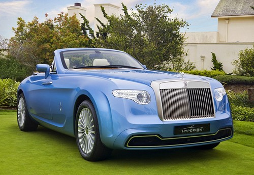 2008 Rolls-Royce Hyperion Pininfarina; top car design rating and specifications