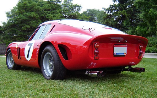 1962 Ferrari 250 GTO; top car rating and specifications