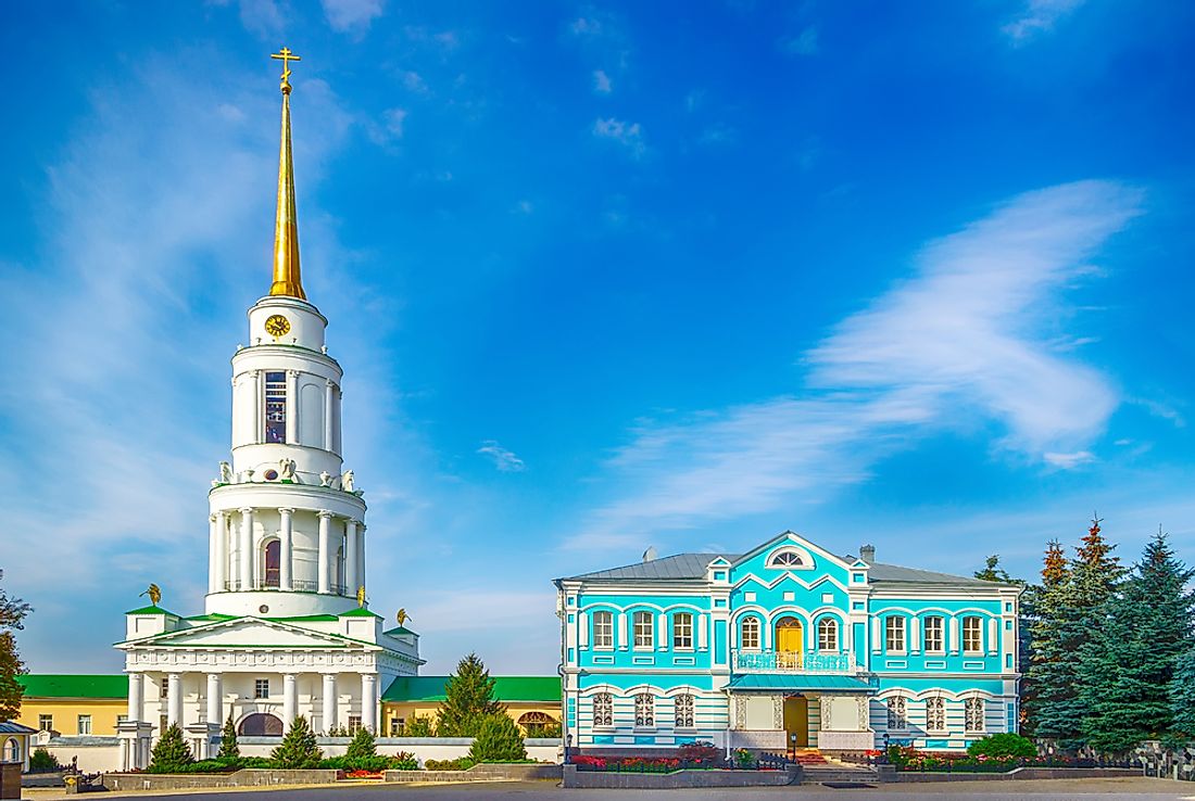 Lipetsk, Russia, in the Central Black Earth region. 